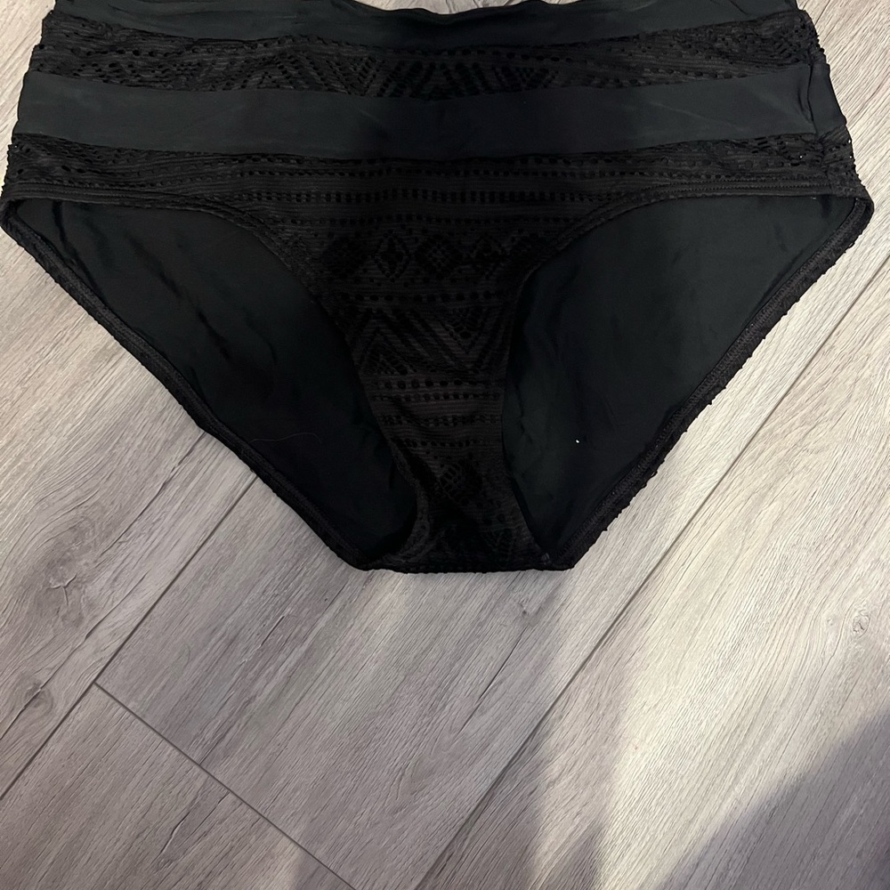 SO Black Lace Bikini Bottoms
